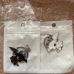 ヒックとドラゴン　キーホルダー　2種セットの画像