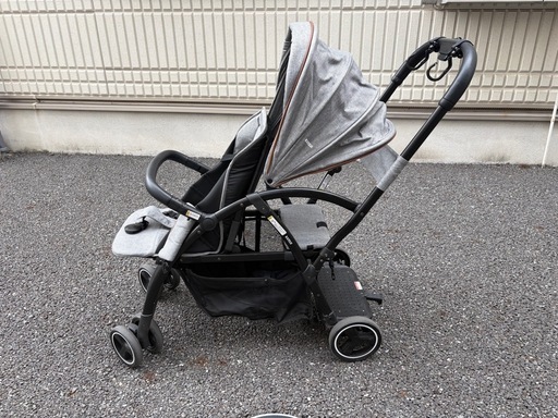 カトージ　二人乗りベビーカー　2-Seater ぐれーグレー