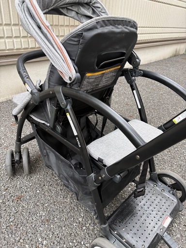 カトージ　二人乗りベビーカー　2-Seater ぐれーグレー