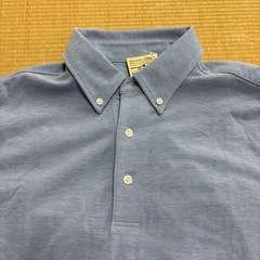 【処分間近】新品　無印良品　ポロシャツ水色の画像