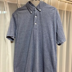 【処分間近】新品　無印良品　ポロシャツシルバーグレー　　の画像