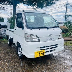 平成25年　ダイハツ　ハイゼットトラック　33708キロ　5F 4WDの画像