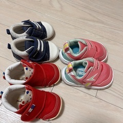 スニーカー 12cm セットの画像