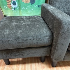 ソファー　オットマン付き　ほぼ新品の画像