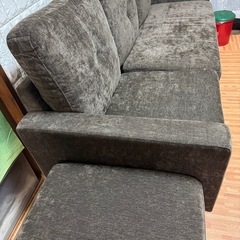 ソファー　オットマン付き　ほぼ新品の画像