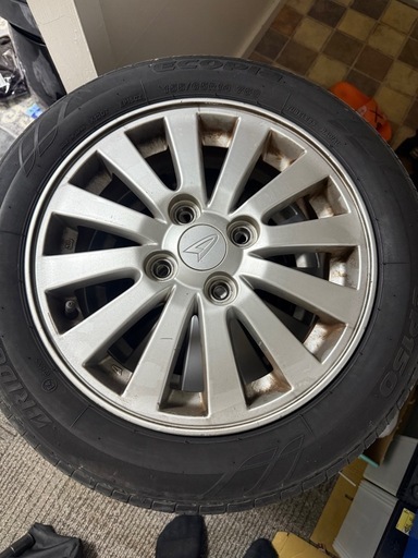 軽ダイハツのホイールセット155/65/r14
