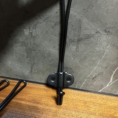 IKEA アイアンフックSVARTSJÖN スヴァルショーン　6個セットの画像