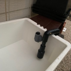 水槽水換えノズル コンパクト型 しっかり掛けて高速給水 の画像