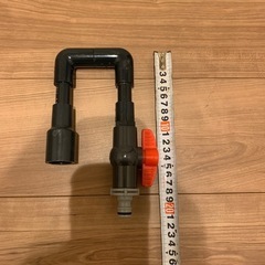 水槽水換えノズル コンパクト型 しっかり掛けて高速給水 の画像