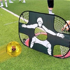 ミニサッカーゴール　屋内屋外　練習ネット
の画像