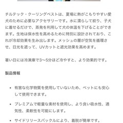 SPARK PAWS ドッグクーリングベストスノーコーンの画像