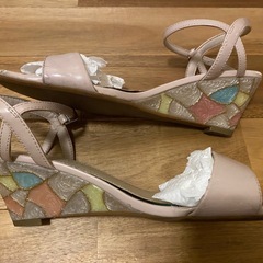メルモ　MELMO　ミュール　サンダル　パンプス　23.5 24.0の画像