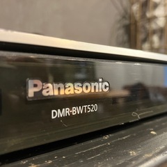 【Panasonic】ブルーレイレコーダー  DMR-BWT520 2番組録画の画像