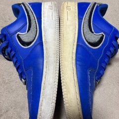 NIKE エアフォース1 ブルー　28の画像