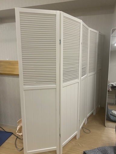 五連式パーテーション