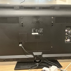 【格安】SHARP 液晶テレビ 40V型 の画像
