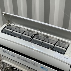 取付け可 ! ! ◇アイリスオーヤマ エアコン 6畳用 2018年製 内部クリーン 単相100V IRR-2218C 高圧洗浄済み ! 保証付き ! !の画像