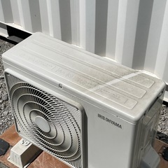 取付け可 ! ! ◇アイリスオーヤマ エアコン 6畳用 2018年製 内部クリーン 単相100V IRR-2218C 高圧洗浄済み ! 保証付き ! !の画像