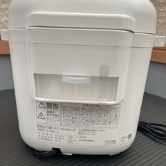 未使用 アイリスオーヤマ　電気圧力鍋　KPC-REMA3-Wの画像