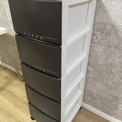 5段収納ケースの画像