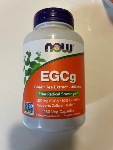 NOW EGCg 緑茶抽出物 180ベジキャプセル