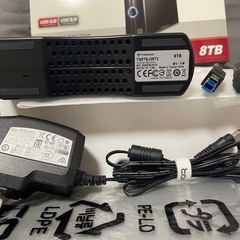 大容量3.0TB HDD 外付けケース 高速USB3.0対応！Transcend StoreJet 35T3 8TB 外付けHDD 001shhdhの画像