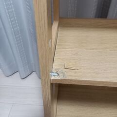 ニトリ　シェルフ　ラダー　3段の画像