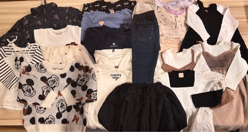 女の子　100センチ　秋〜冬まとめ売り　19点