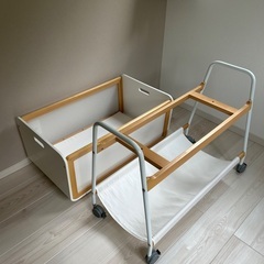 リリワゴン liliwagon ベビーベッドの画像