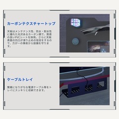 【電源アダプター欠品】flexispot 電動式昇降デスク EG1 ゲーミングの画像