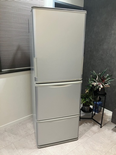 SHARP 冷蔵庫　350L  ノンフロン冷蔵冷凍庫
