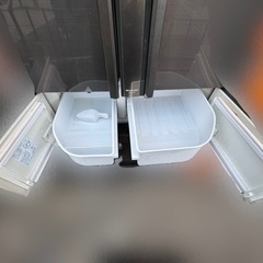 SHARP 冷蔵庫 447リットル 両開きドアの画像