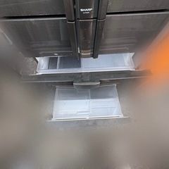 SHARP 冷蔵庫 447リットル 両開きドアの画像