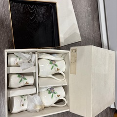 【未使用】陶彩　草花調味揃の画像