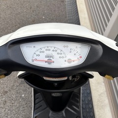 4247.高馬力2スト ライブディオ　後期型　バッテリー新品　千葉県柏市　即日配送、自走引き取りも可能の画像