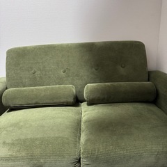 2人掛けそふぁーソファーの画像