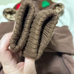 ミキハウス　くまさんパーカー90の画像