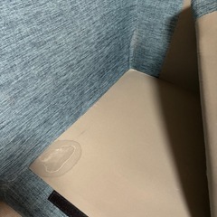 2人掛け　ソファ　ニトリ　ブルー
　　の画像