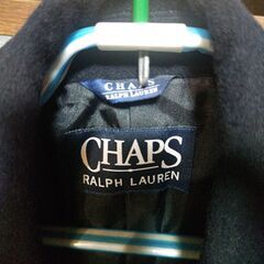 美品！CHAPS RALPH LAUREN アンゴラ混チェスターコート ネイビーの画像