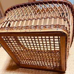 天然素材かごの画像