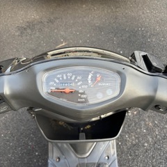 4250.低走行　アドレスv125 バッテリー、タイヤ、ミラー新品　千葉県柏市　即日配送、自走引き取りも可能の画像