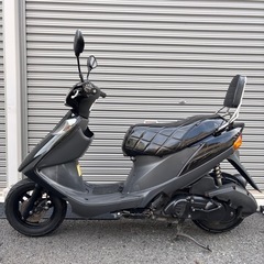 4250.低走行　アドレスv125 バッテリー、タイヤ、ミラー新品　千葉県柏市　即日配送、自走引き取りも可能の画像