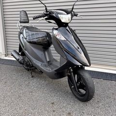 4250.低走行　アドレスv125 バッテリー、タイヤ、ミラー新品　千葉県柏市　即日配送、自走引き取りも可能の画像