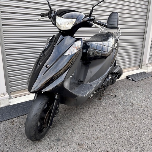 4250.低走行　アドレスv125 バッテリー、タイヤ、ミラー新品　千葉県柏市　即日配送、自走引き取りも可能