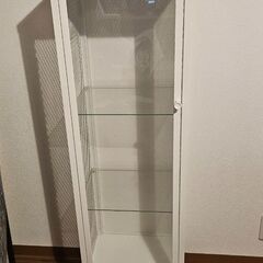 【IKEA】BAGGEBO　バッゲボー　ガラスキャビネットの画像