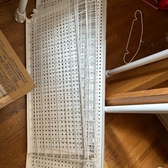 【ニトリ販売終了品】ホワイト 4段 スチールラック　アルゴス90の画像
