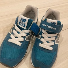New Balance KV996CHY ハイドロブルー  17.5cm 美品の画像