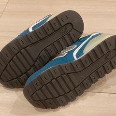 New Balance KV996CHY ハイドロブルー  17.5cm 美品の画像