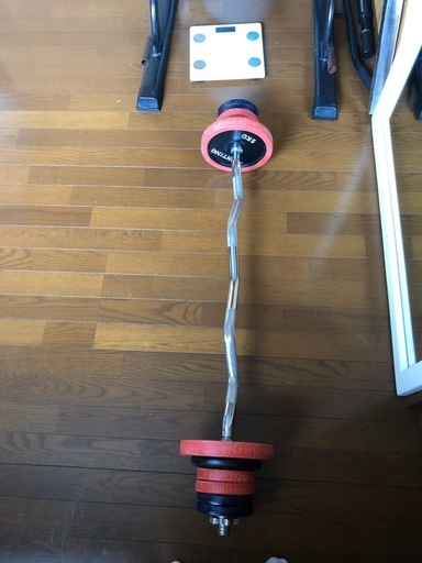 ベンチプレス、懸垂機、ワンダーコア、EZバー
