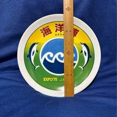 レア品 海洋博公園 博覧会お皿の画像